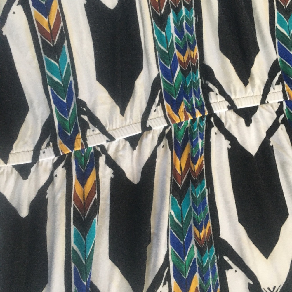 Colorful, Patterned Maxi Dress - Picture 5 of 5
